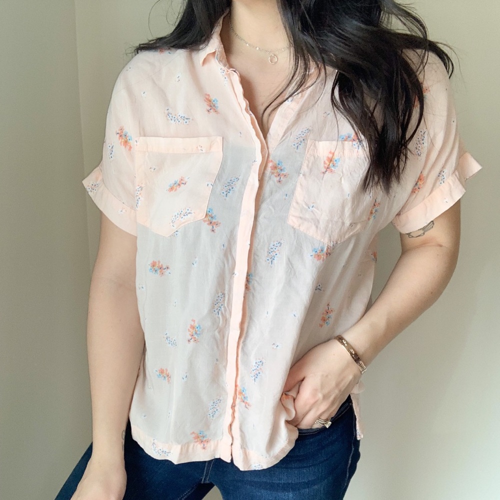 A New Day short sleeve blouse
